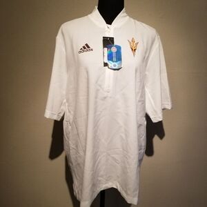 ARIZONA STATE SUN DEVILS ADIDAD SHIRT NWT B22